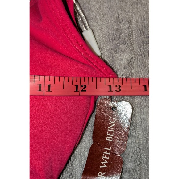 VertVie Pink Scrunch Butt Flare Leg Jumpsuit XS Sleeveless Backless NWT - Picture 7 of 11